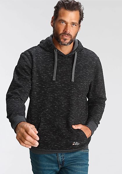 Man's World Kapuzensweatshirt Langarm, mit Rippbündchen, günstig online kaufen
