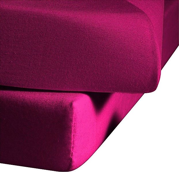 fleuresse Betttuch Colours, Mako-Satin, Gummizug: ohne, günstig online kaufen