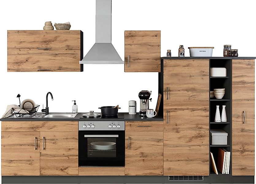 KOCHSTATION Küchenzeile "KS-Colmar" ohne E-Geräte, Breite 330 cm günstig online kaufen