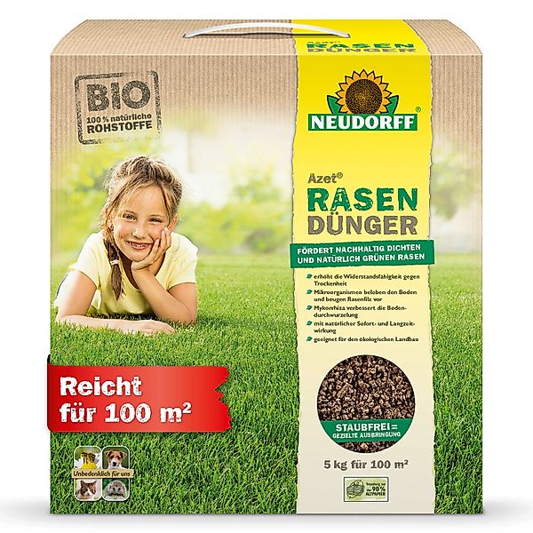 Neudorff Rasendünger Azet Bio RasenDünger für günstig online kaufen