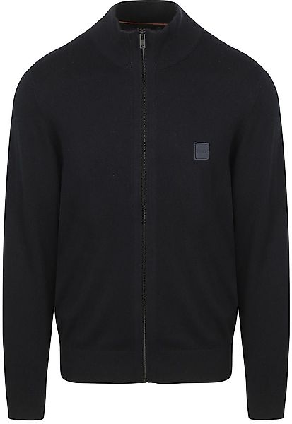 BOSS Kanozip Strickjacke Dunkelblau - Größe 3XL günstig online kaufen