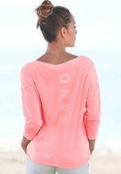 Elbsand Langarmshirt "Raina" mit Logoprint hinten, Longsleeve aus Baumwoll- günstig online kaufen