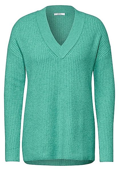 CECIL Strickpullover - Pullover mit V-Ausschnitt günstig online kaufen
