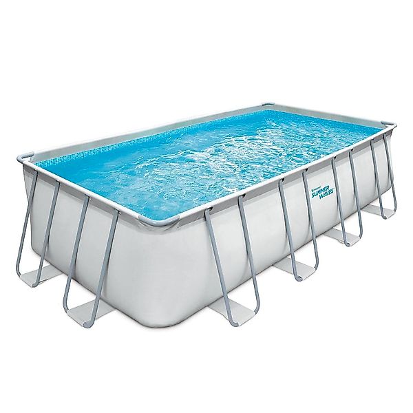 Summer Waves | Schwimmbad Elite rechteckig mit Filterpumpe günstig online kaufen
