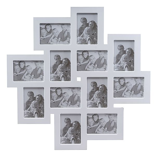 elbmöbel Bilderrahmen Bilderrahmen weiß Collage, für günstig online kaufen