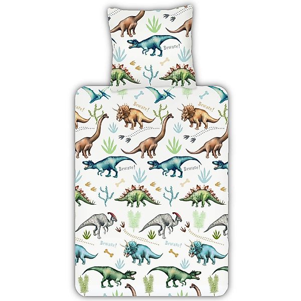 ESPiCO Kinderbettwäsche Dinos Trendy Bedding, Renforcé, günstig online kaufen