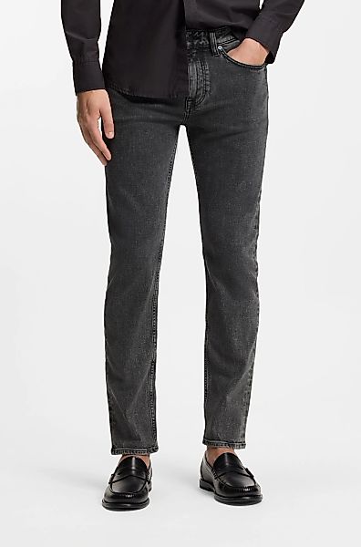 BOSS ORANGE Slim-fit-Jeans "DELAWARE BO" mit BOSS Leder-Badge günstig online kaufen