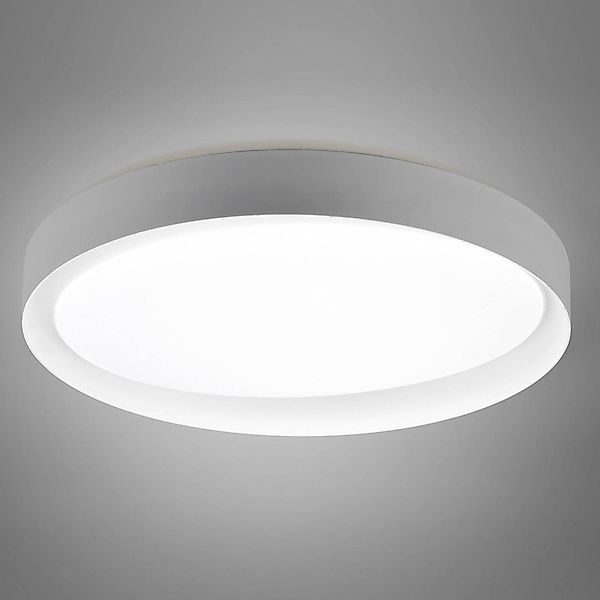 LED-Deckenleuchte Zeta tunable white, grau/weiß günstig online kaufen