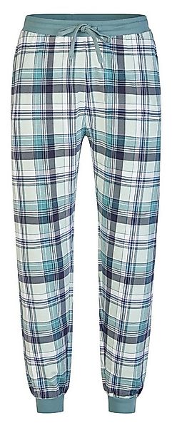 Phil & Co. Pyjamahose Herren Schlafanzughose kariert (1-tlg) mit Bündchen günstig online kaufen