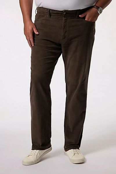 Men Plus Chinohose Men+ Cordhose Bauchfit 5-Pocket Straight Fit günstig online kaufen