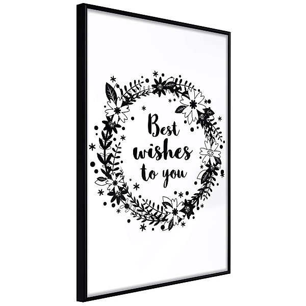 Poster - Best Wishes günstig online kaufen