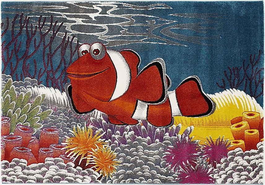 OCI DIE TEPPICHMARKE Kinderteppich "Kidsclub Memo" Aquarium Fisch, Kinder K günstig online kaufen