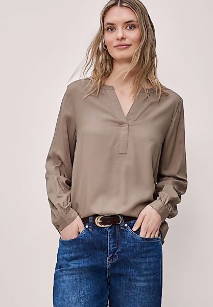 STREET ONE Langarmbluse aus softer Viskose günstig online kaufen