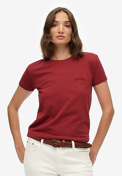 Superdry Kurzarmshirt SU-ESSENTIAL LOGO 90'S T SHIRT angenehmes Tragegefühl günstig online kaufen