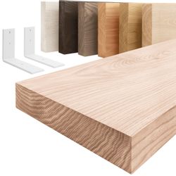 LAMO Manufaktur Wandregal Holz Gerade, Regal günstig online kaufen