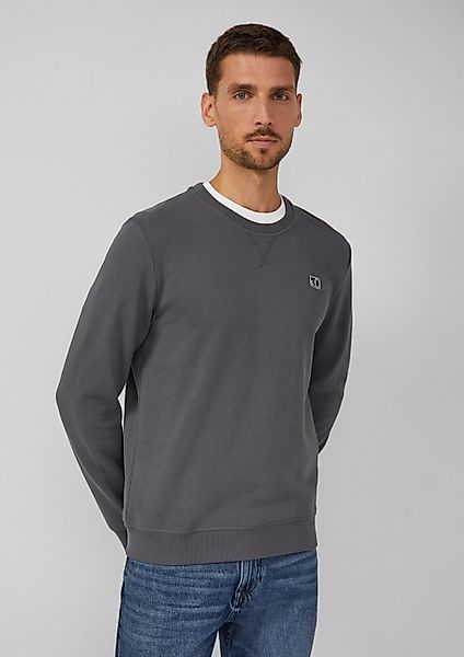 s.Oliver Sweatshirt Sweatshirt Sweatshirt aus Baumwollmix günstig online kaufen