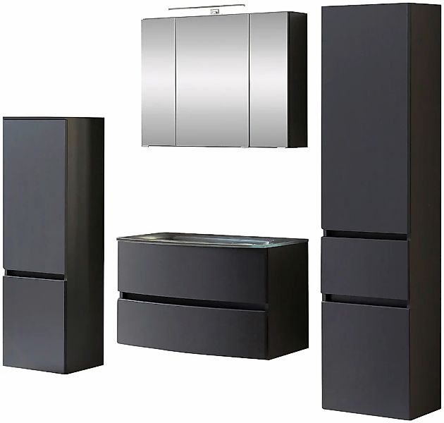 welltime Badezimmer-Set "Kaunas" Set, 4 Stk. tlg. günstig online kaufen