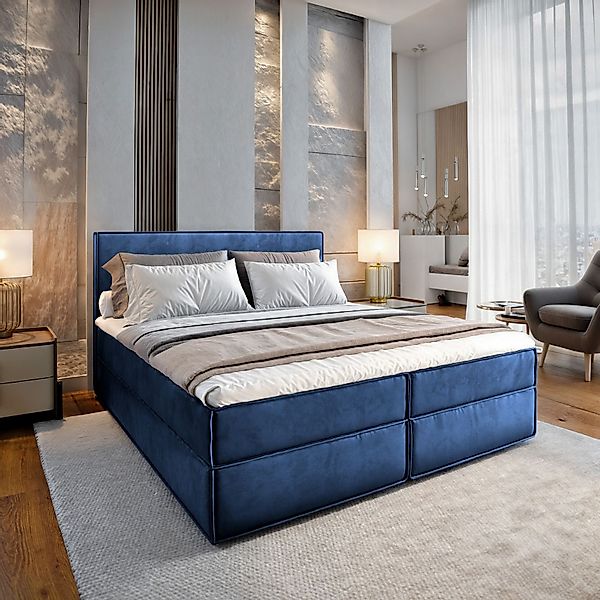 Masseno Boxbett PELLIO 140x200 cm mit günstig online kaufen
