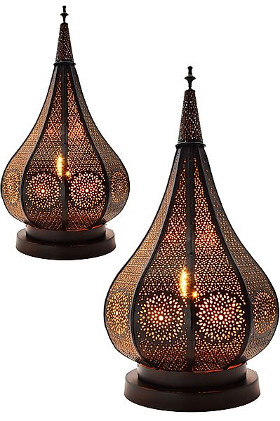 Marrakesch Orient & Mediterran Interior Nachttischlampe günstig online kaufen