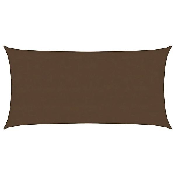vidaXL Sonnensegel 160 g/m² Braun 4x7 m HDPE 311795 günstig online kaufen