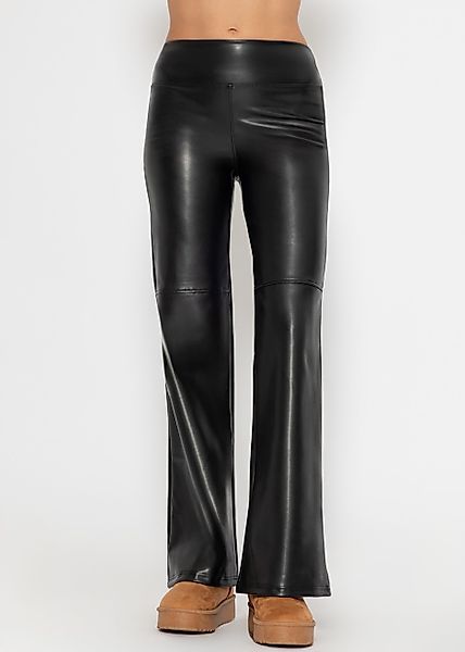 SASSYCLASSY Leggings High-Waist Flared Thermo-Leggings mit günstig online kaufen
