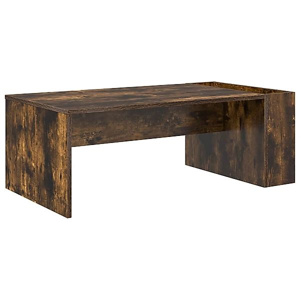 vidaXL Couchtisch Geräucherte Eiche 95 x 50 x 34 cm Holzwerkstoff 8000168 günstig online kaufen