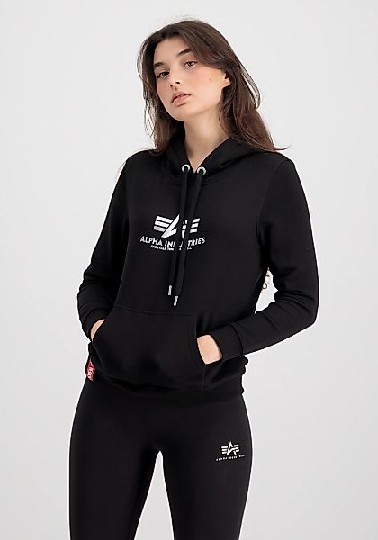 Alpha Industries Hoodie "New Basic Hoodie Wmn Foil Print" günstig online kaufen