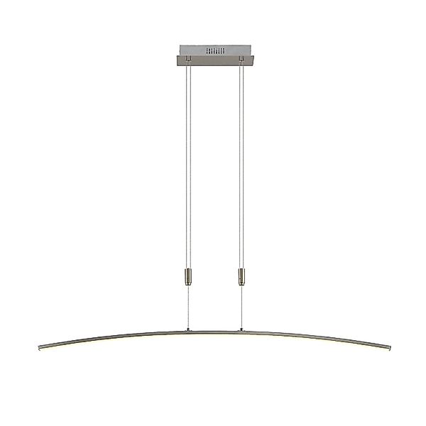 Lindby LED Phillie 9639329 Dimmbar Modern in Alu aus Metall 1-flammig Wohnz günstig online kaufen