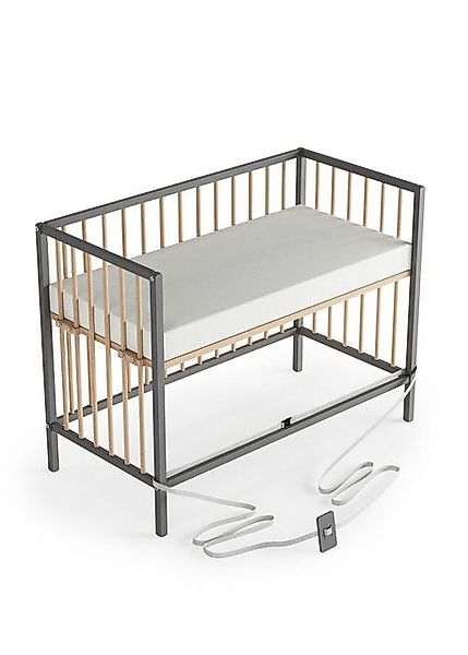 Sämann Beistellbett Beistellbett 60x120 cm Matratze SleepPlus & Umbauseite günstig online kaufen