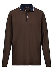 Langarm-Polo-Shirt Louis Sayn braun günstig online kaufen