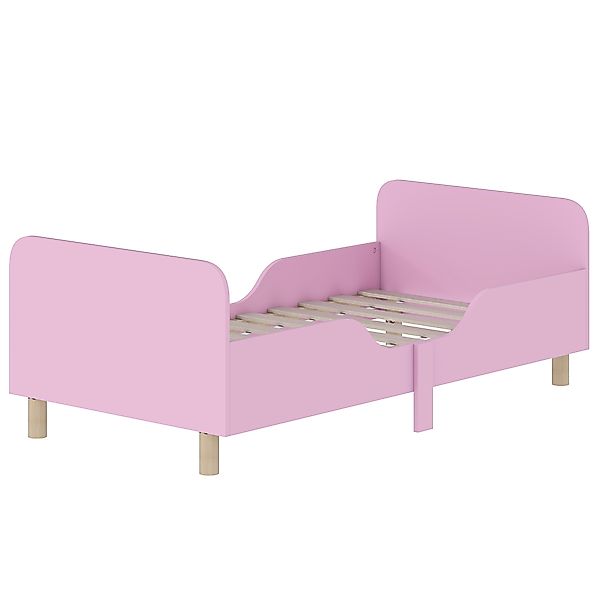 AIYAPLAY Kinderbett mit Rausfallschutz, Lattenrost, 140 x 70 cm Jugendbett günstig online kaufen