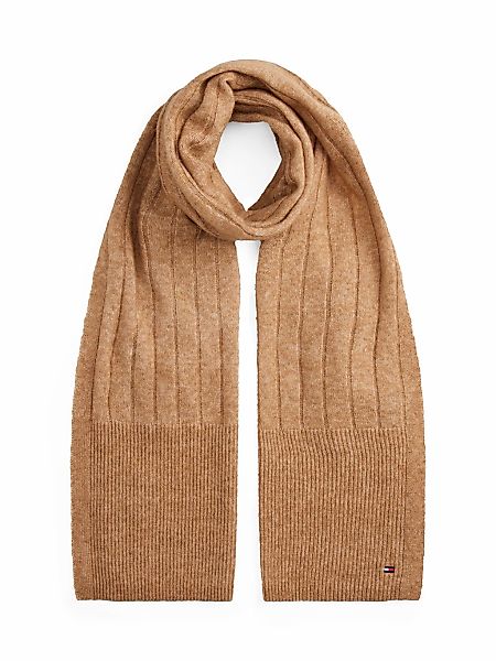 Tommy Hilfiger Schal "TH FLAG FLUFFY", Maße 190X35 cm, mit Wolle günstig online kaufen