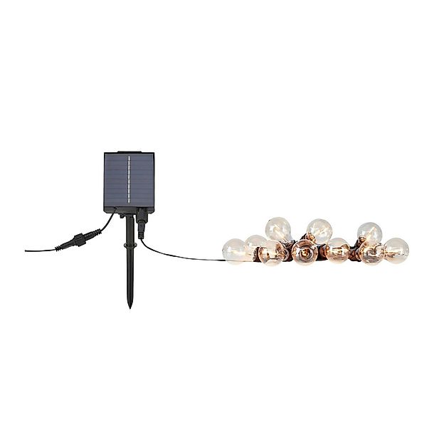 Lichterkette Suno, Solar, USB, Kunststoff, 10-flammig, IP44 günstig online kaufen