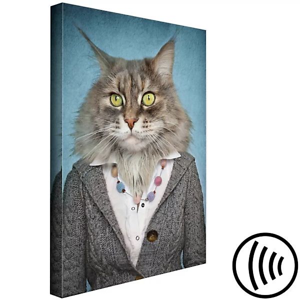 Wandbild Mrs. Cat (1 Part) Vertical XXL günstig online kaufen