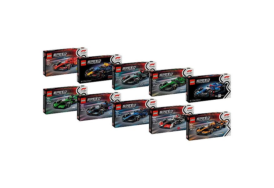 LEGO® LEGO Speed Champions Formel 1 Bundle, Spielbausteine günstig online kaufen
