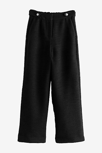Next Anzughose Strukturierte Bouclé-Hose mit weitem günstig online kaufen