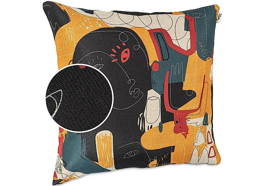 Kisska Dekokissen Kissenhülle mit oder ohne Füllung Designer Kissenbezug Zi günstig online kaufen