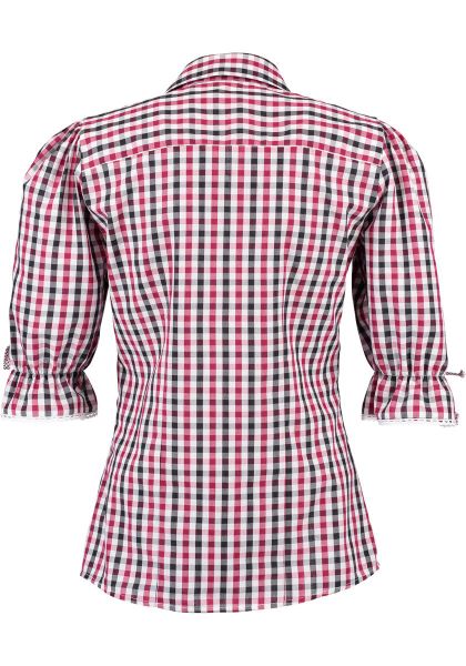 OS Trachten Trachtenbluse Paruvo Tailliert, Liegekragen, günstig online kaufen