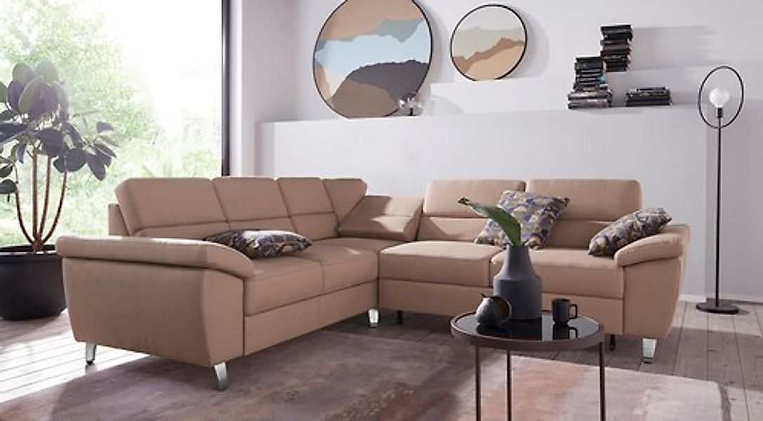 sit&more Ecksofa »Sorano L-Form« wahlweise mit Bett- und Relaxfunktion, ink günstig online kaufen