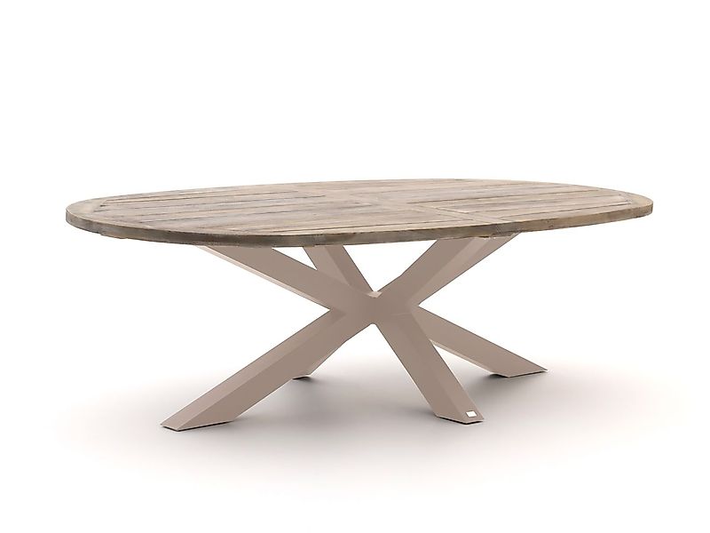 ROUGH-Y Ellips Low Dining Gartentisch 240x120 cm günstig online kaufen