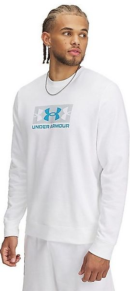 Under Armour® Sweatshirt UA RIVAL TERRY LOGO CREW Q2 WHITE günstig online kaufen