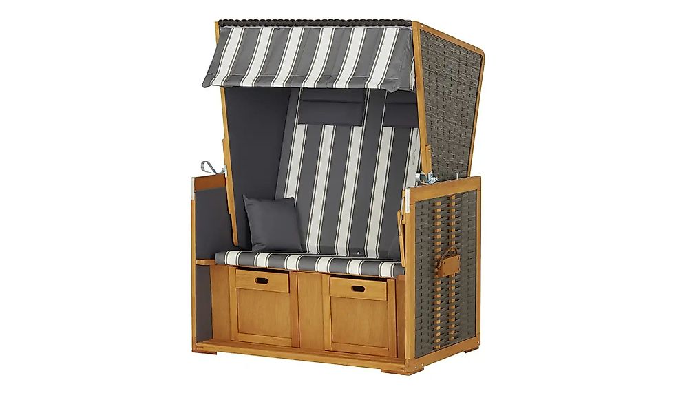 Strandkorb  Baabe ¦ holzfarben ¦ Maße (cm): B: 118 H: 160 T: 80.0 Garten > günstig online kaufen