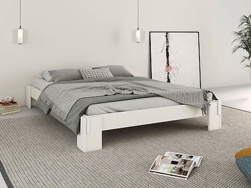 Home affaire Futonbett »"ZEN " zertifiziertes Massivholz (Kiefer)«, Massivh günstig online kaufen