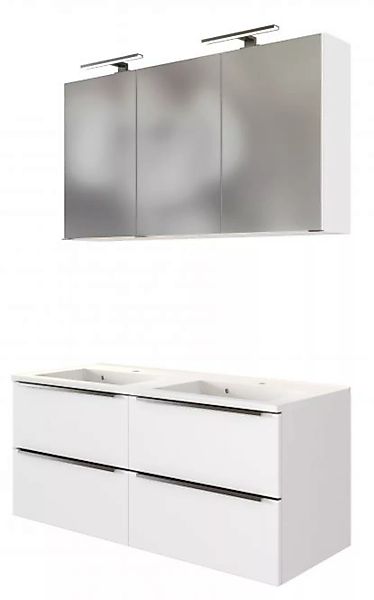Waschtisch-Set 120 GARDA von Held Möbel Weiß matt günstig online kaufen