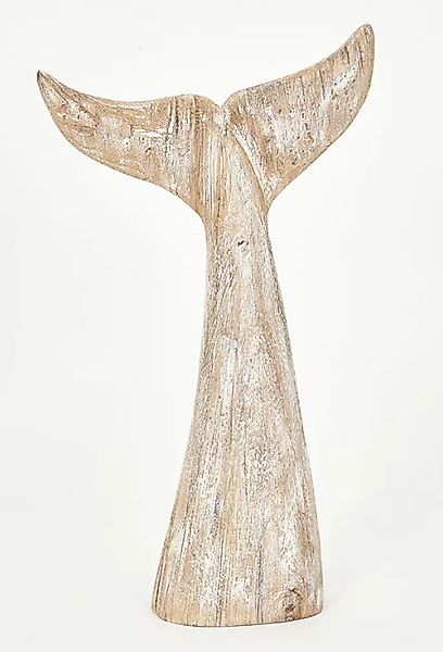 Kleiner Walschwanz aus Holz Vintage Shabby Chic günstig online kaufen
