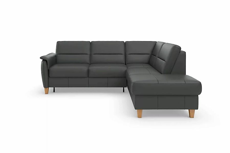 Home affaire Ecksofa »Palmera L-Form«, Federkern, wahlweise mit Bettfunktio günstig online kaufen