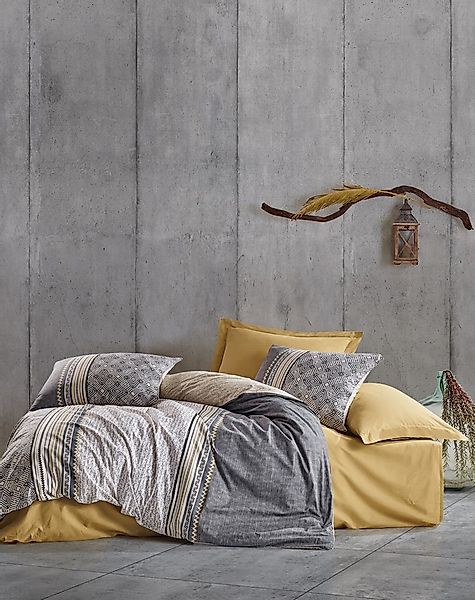 L'Essentiel Maison Bettwäsche Biber Set Nedra, Atmungsaktiv & Pflegeleicht, günstig online kaufen