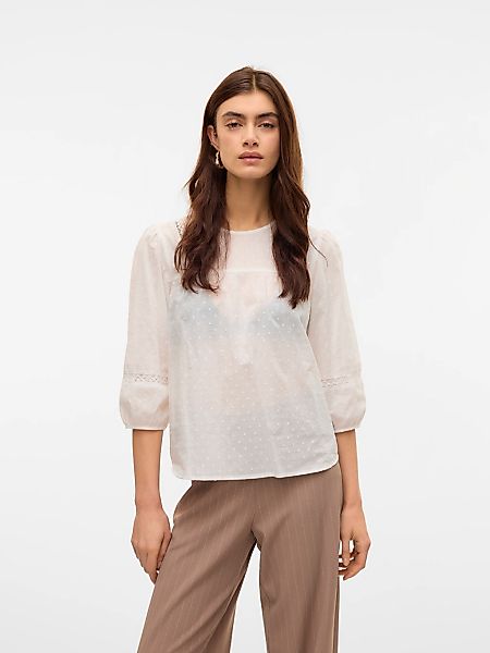 Vero Moda Langarmbluse VMTRINE 3/4 LACE günstig online kaufen