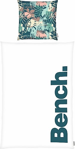 Bench. Wendebettwäsche "Bench" mit Schriftzug günstig online kaufen