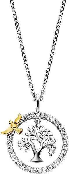 Engelsrufer Kette mit Anhänger Lebensbaum mit Vogel, Made in Germany - mit günstig online kaufen